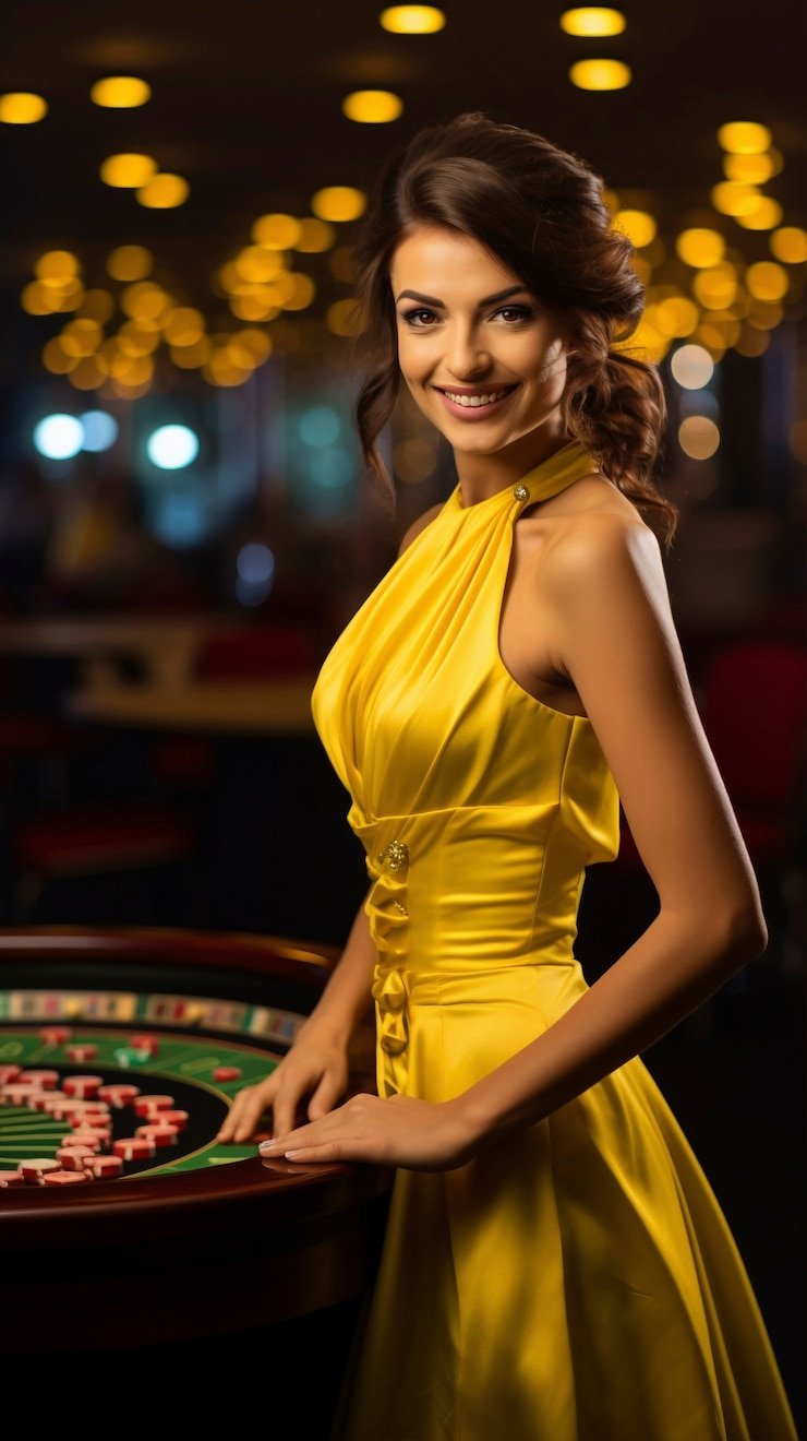 Roulette table layout with betting areas labeled